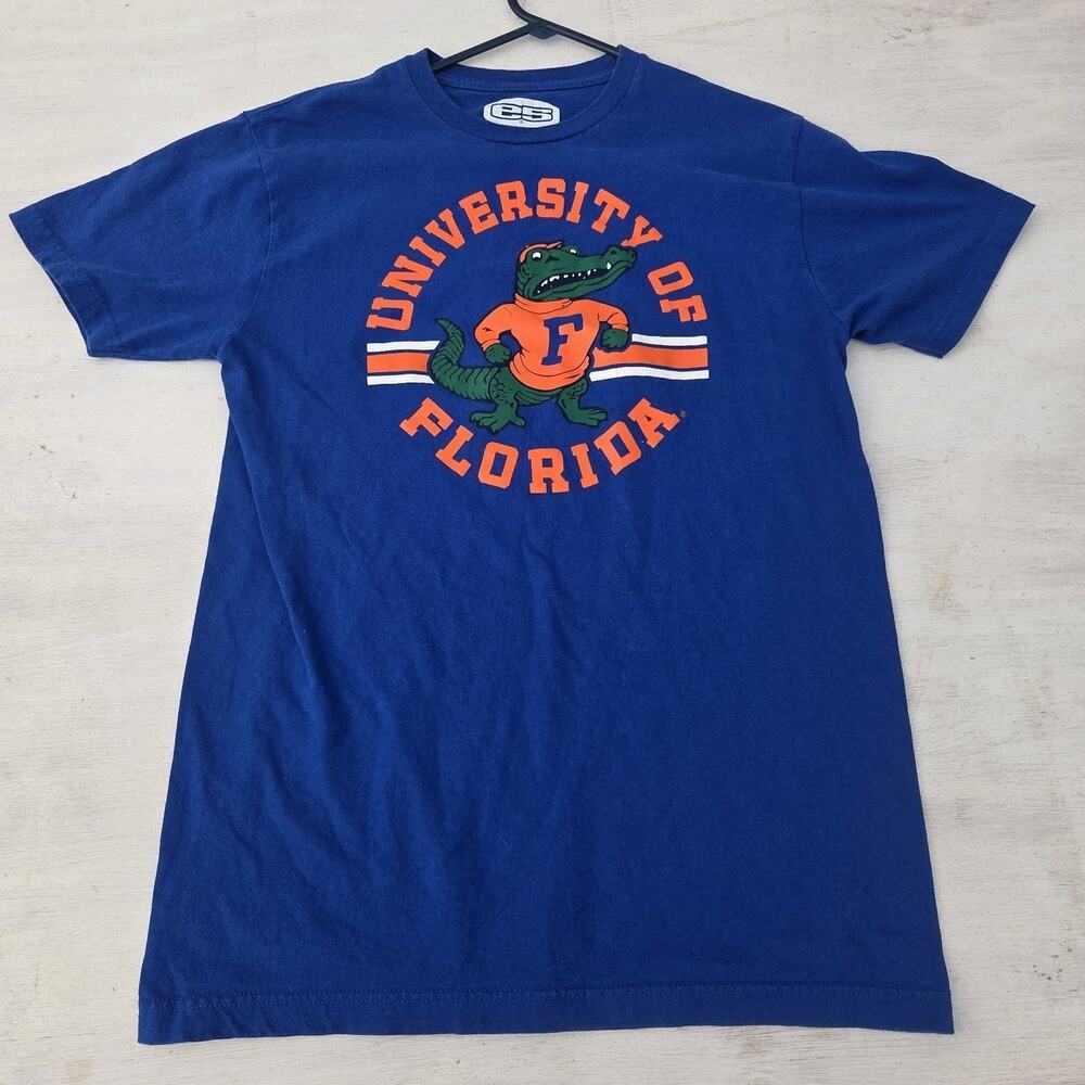 University Of Florida Gators T Shirt Mens M Blue Short Sleeve NCAA Tee